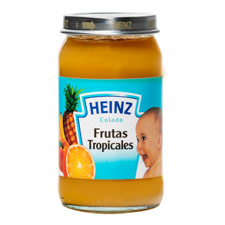 Compota Heinz Fruta Tropicales 186gr