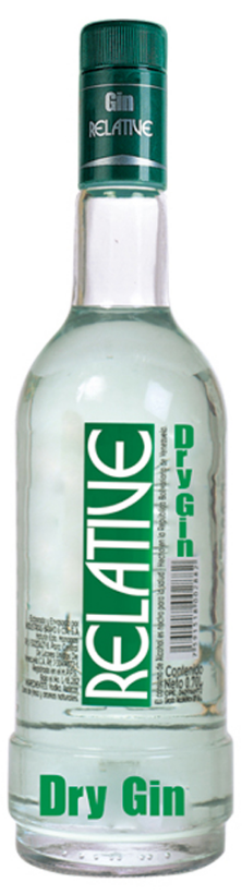 Vodka Relative Dry Gin 0.7 L