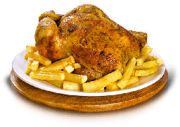 [3623] Combo 1 de Pollo en Braza con Todo