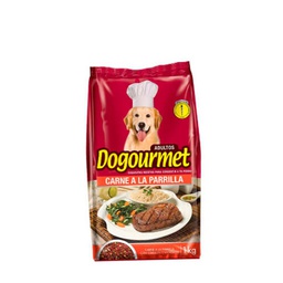 [7591002300531] Alimento Completo para Perros Adultos Carne Parrillera Dogourmet 1 Kg
