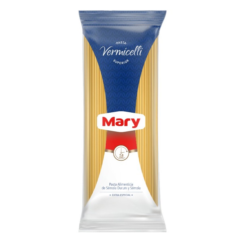 Pasta Superior Vermicellí Mary 1Kg