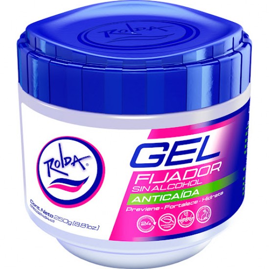 Gel Fijador Anti Caída Rolda 250g