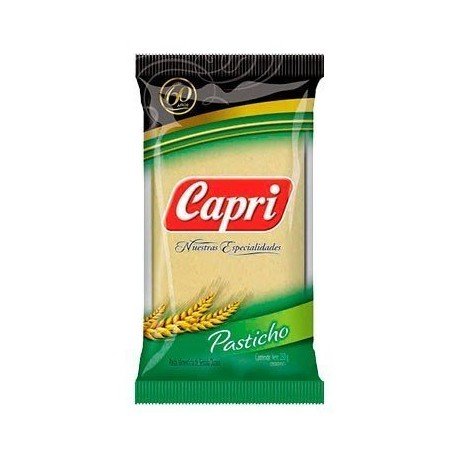 Pasta para Pasticho Capri (6 Laminas) 250gr