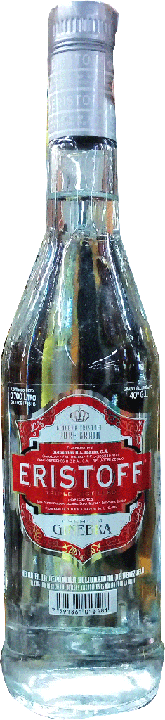 Ginebra Premium Eristoff 0.70 L