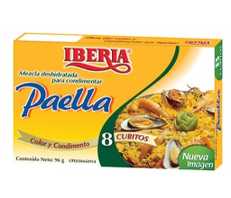 [008236] Mezcla Deshidratada para Condimentar Paella Iberia 8 Uni
